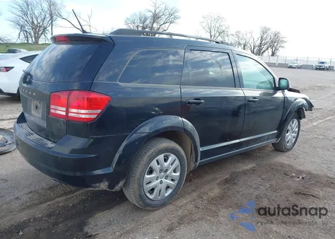 2018 Dodge Journey Se from USA, damaged, VIN 3C4PDCAB5JT344562